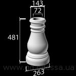 Профиль К 123 R-72mm Круг